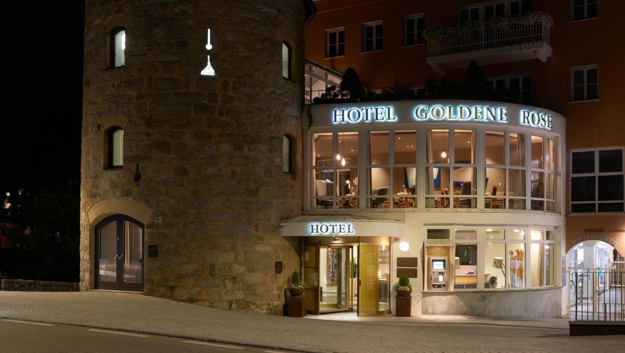 Hotel Goldene Rose Brunico Exterior foto